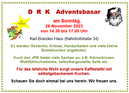 Bild zum Adventsbasar in Fallersleben