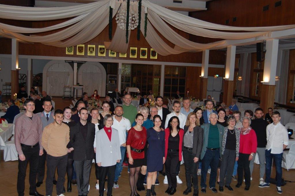 Gruppenbild von der Ehrung der Meisterinnen und Meister des Sports 2019
