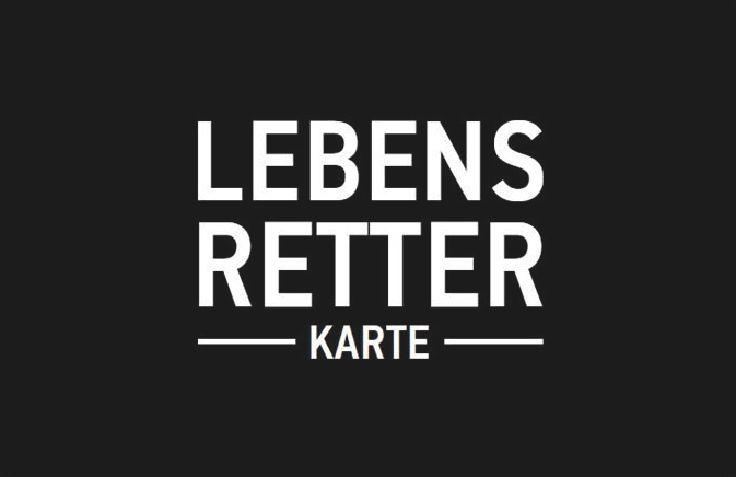 Bild von Lebensretter Karte