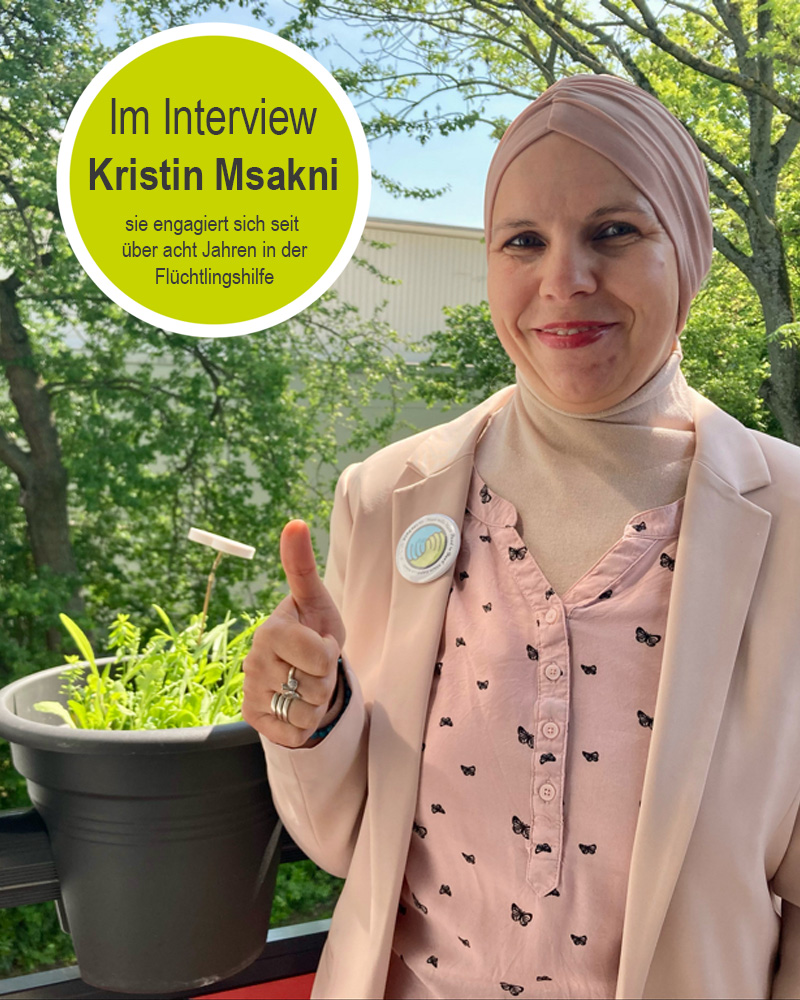 Interviewpartnerin Kristin Msakni