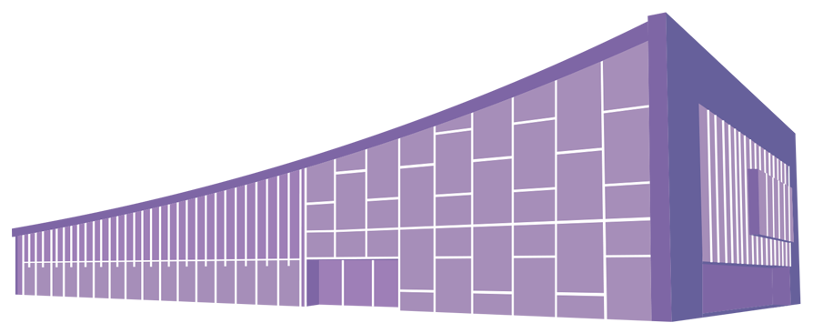Illustration der Markthalle