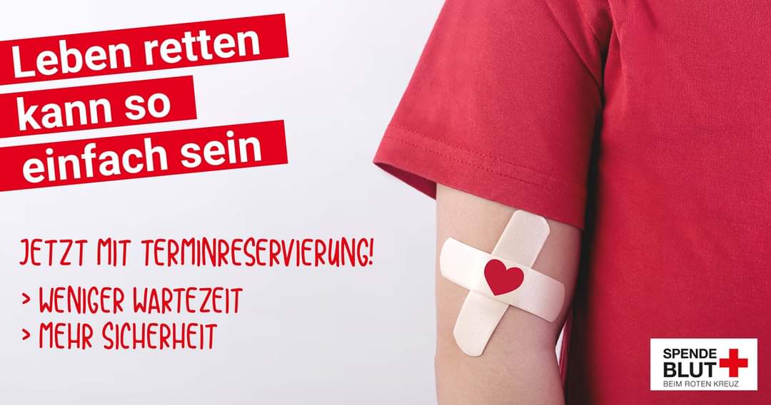Terminreservierung Blutspende